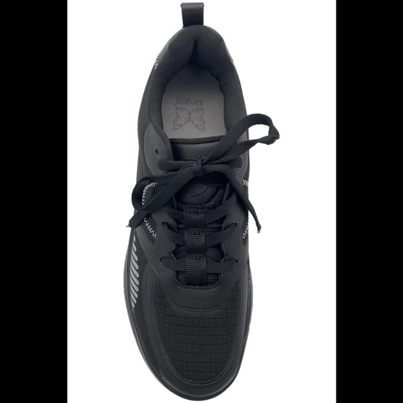 Alegria Mesh Lace-Up Sneakers Solstyce Black - Medium - Picture 3 of 3